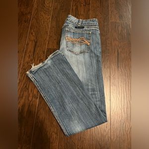 Cowgirl tuff jeans boot cut size 32